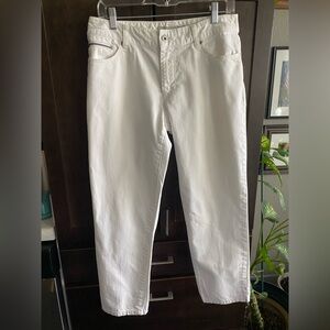 Chicos white Platinum Denim jeans.  Size 0.5 (size 6)